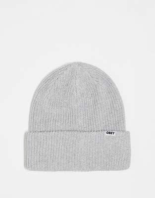 Obey Obey future beanie in grey