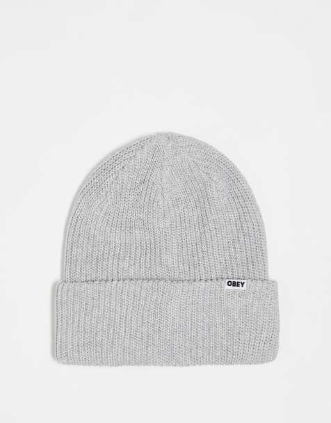 Obey – Future – Strickmütze in Grau - view 1