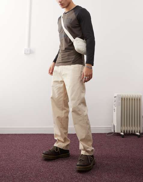 Obey – Hardwork – Beige snickarjeans - view 1