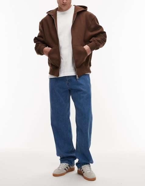 Obey – Hardwork – Blå jeans med mellanljus tvätt - view 1