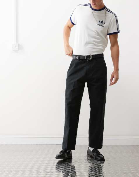 Obey hardwork carpenter pants in black - view 1