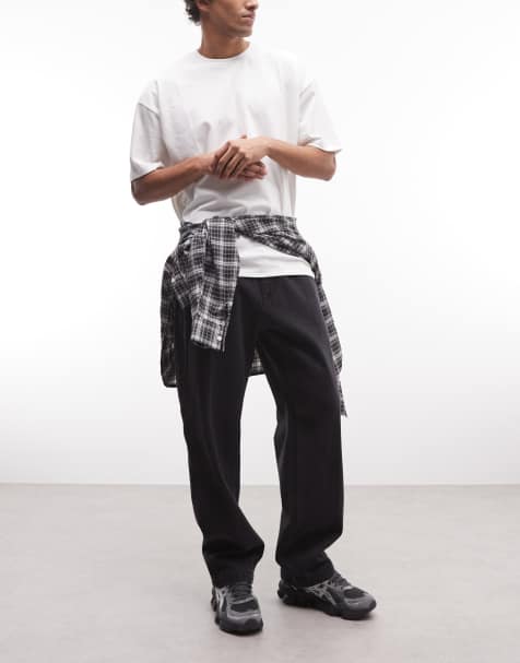 Obey - Hardwork - Denim timmermansjeans in vervaagd zwart - view 1