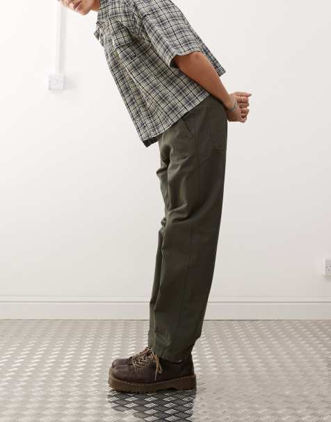 Obey - Hardwork - Pantalon style charpentier - Vert - view 1
