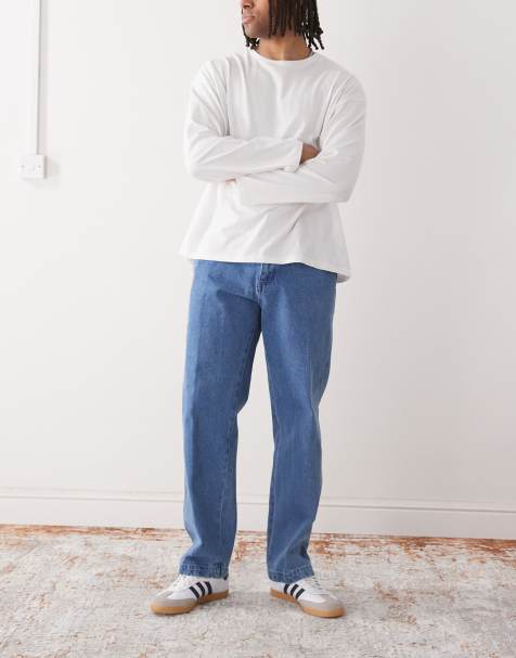 Obey - Hardwork - Timmermansjeans in licht indigo - view 1