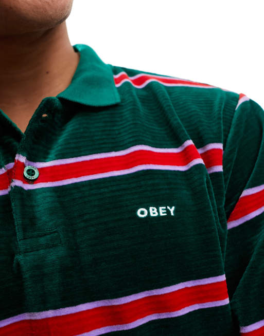 Obey Velour lounge Lounge Polo Shirt size online XL