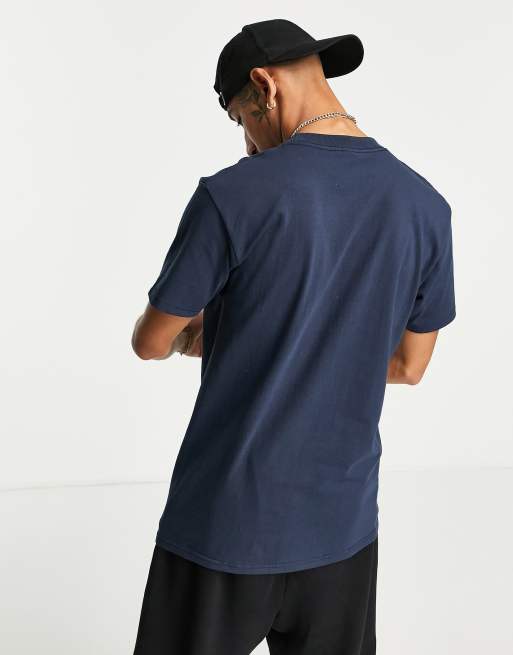 Obey hotdog print t-shirt in navy, 2 of 4
