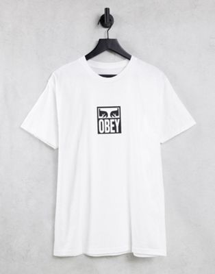 Obey icon 3 t-shirt in white