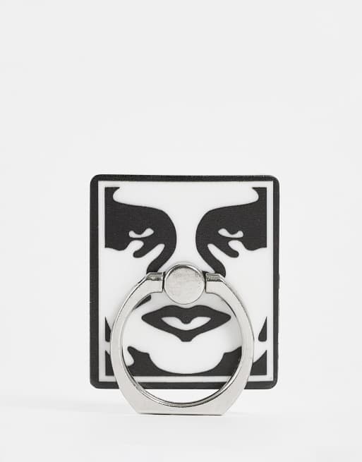 Obey - Icon - Mobilring i sort og hvid