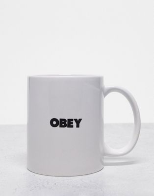 Obey icon mug