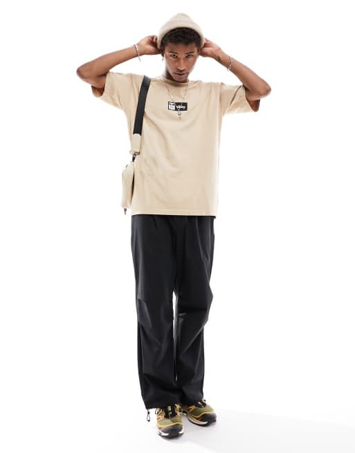 Obey icon t-shirt in beige