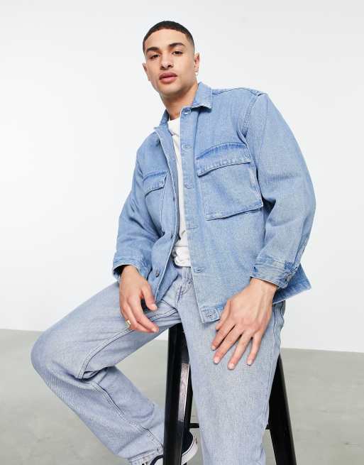 Shirt Jacket Obey Denim Shirt Obey Clothing Obey Denim Jacket Obey