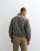 Obey leisure training checked zip up jacket in multi
