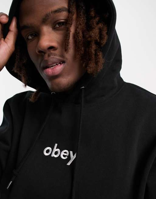 Obey hot sale felpa nera