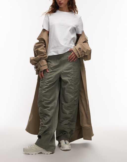 Obey - Lula - Pantaloni cargo modello aviatore color grigio chiaro