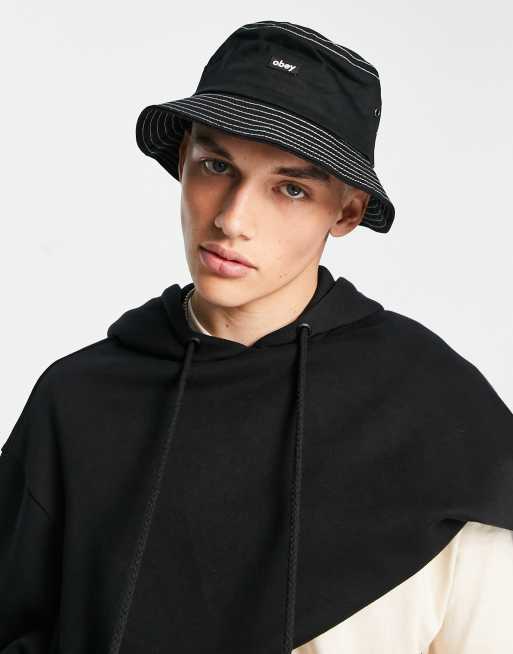 Obey - Mac - Bucket hat in zwart