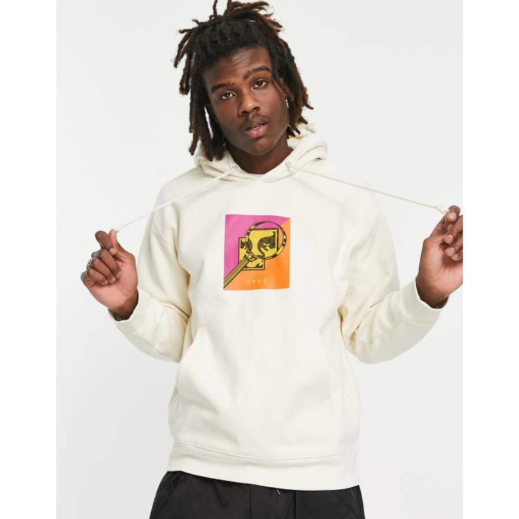 Obey Studios Off White Hoodie