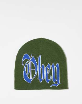 Obey - Matic - Bonnet - Vert kaki