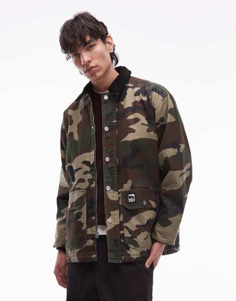 Obey - Norton - Veste de travail à imprimé camouflage - view 1