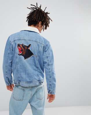 obey denim jacket