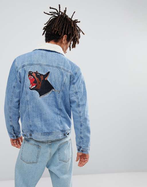 Obey jean clearance jacket