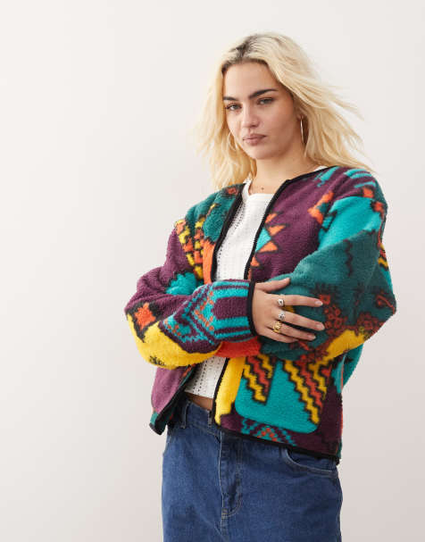 Obey ornate liner jacket in multi  - view 1