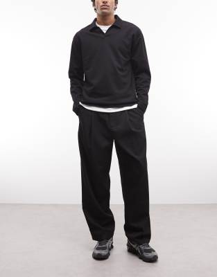 Obey - Otis - Pantalon plissé - Noir