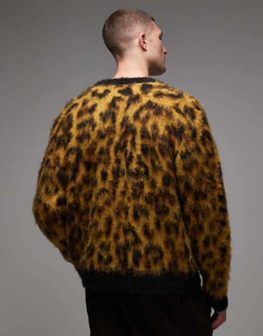 Obey – Patron – Leopardmönstrad kofta, 3 av 5