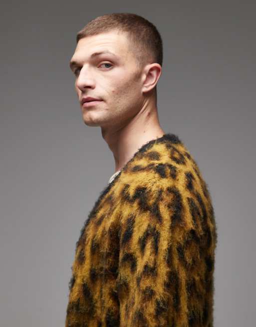 Obey – Patron – Leopardmönstrad kofta, 4 av 5