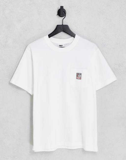 obey pocket tee