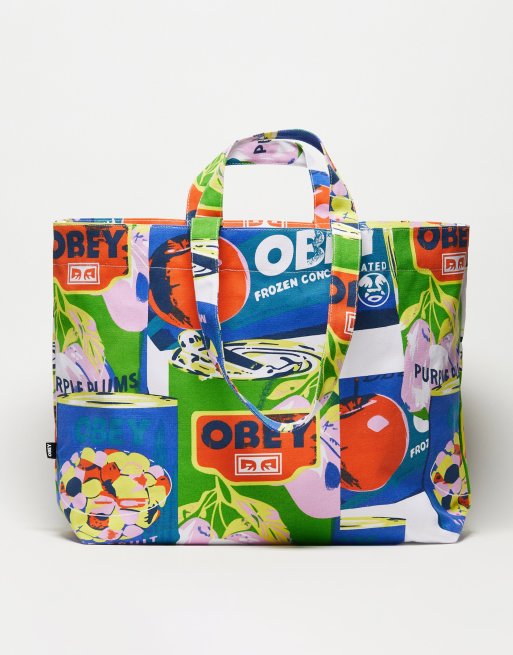 Obey – Pop – Torba typu tote w kolorowy wzór