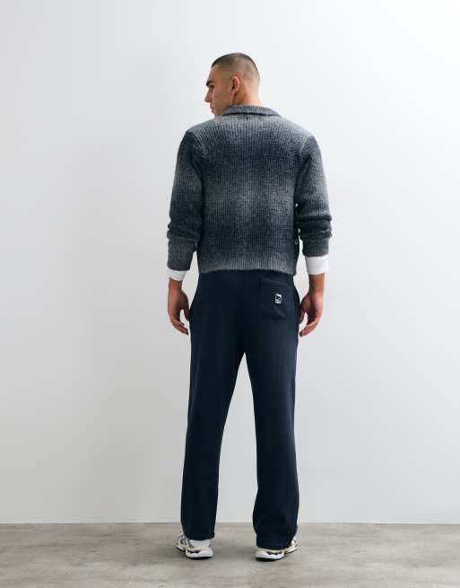 Obey - Post - Joggers azul marino holgados, 3 de 5