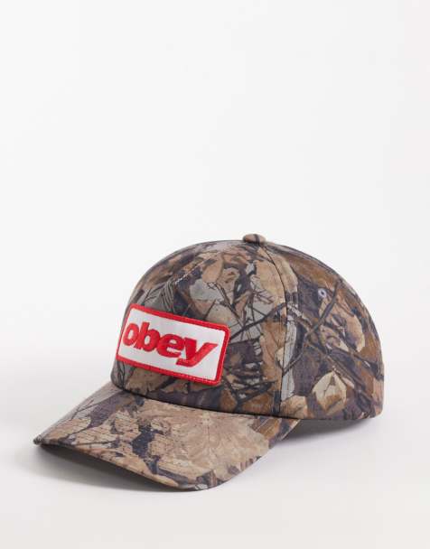 Obey – Ranch – Pięciopanelowa czapka snapback we wzór moro - view 1