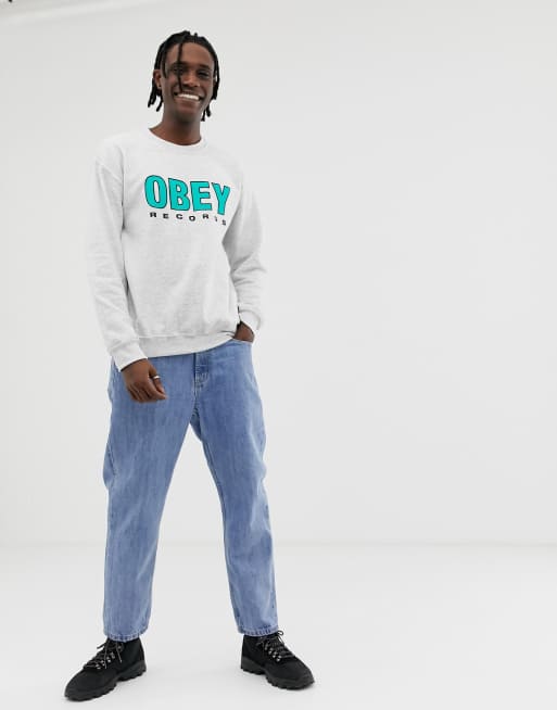 Obey records sweatshirt sale