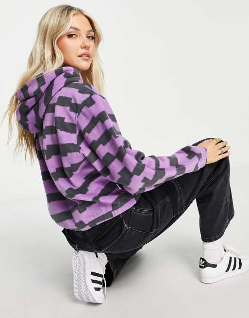 Obey store checkered hoodie