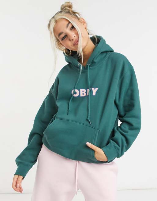 Teal cheap obey hoodie