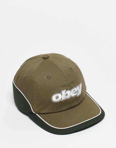 Obey - Rewind - Casquette de baseball à 6 pans - Marron - view 1