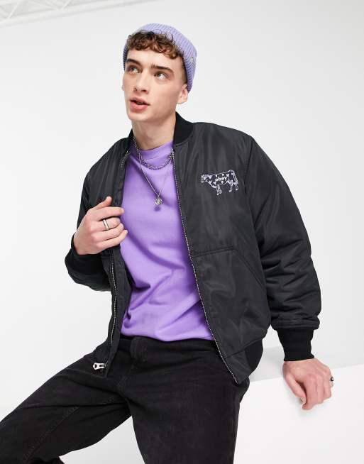 Obey tour clearance city bomber jacket