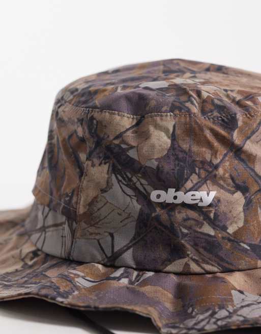 Obey sobo trail bucket hat in camo , 2 of 3