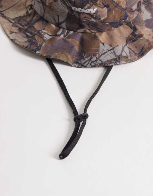 Obey sobo trail bucket hat in camo , 3 of 3