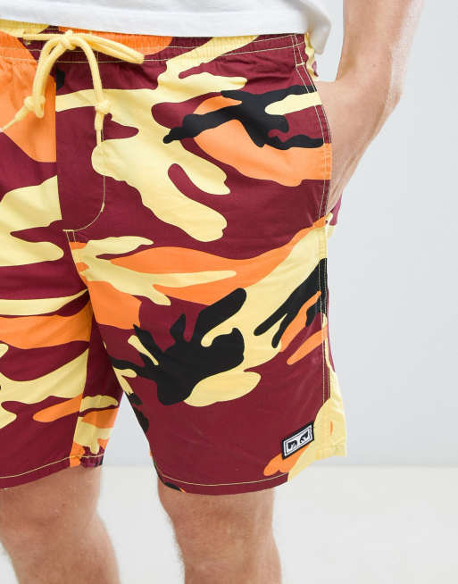 Obey store camo shorts