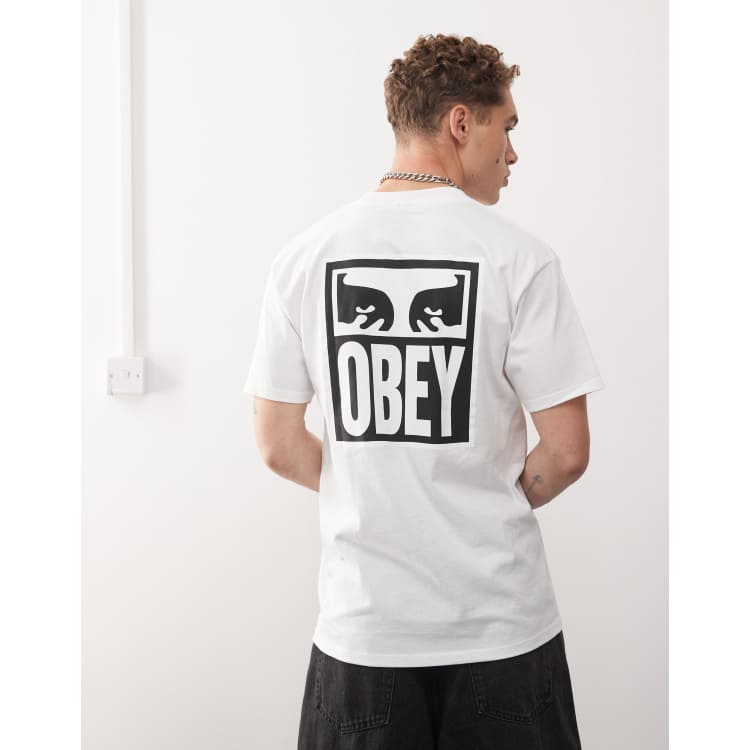 Maglia obey bianca on sale