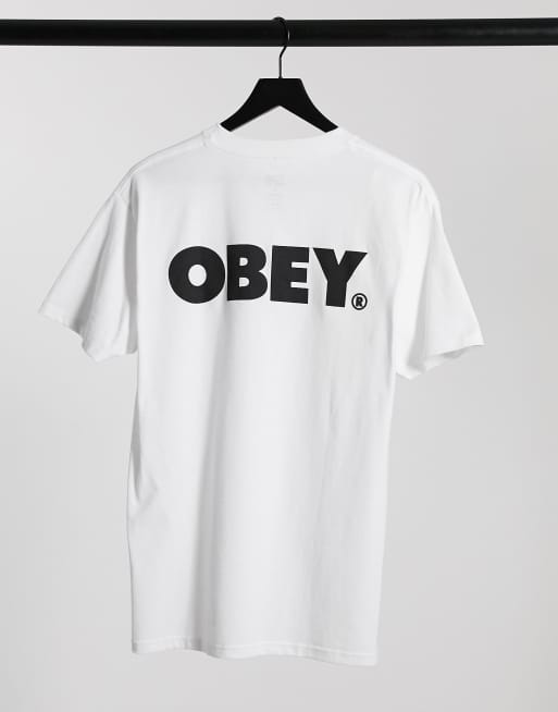 Maglia store obey bianca