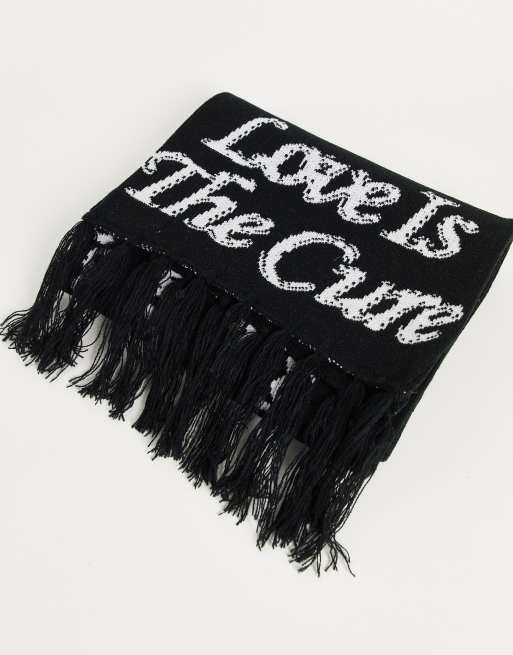 Obey - The cure - Sciarpa nera