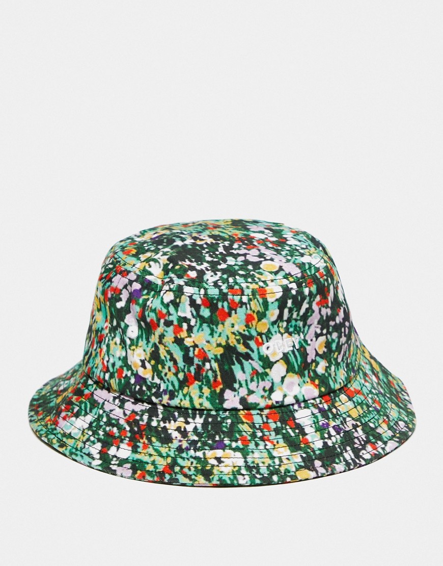 Obey unisex printed bucket hat-Multi