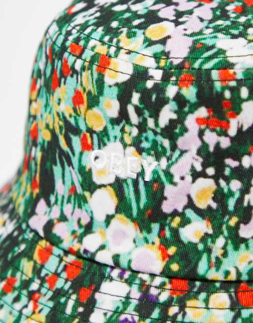 Obey unisex printed bucket hat ASOS