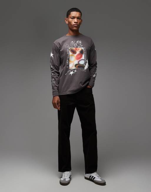 Obey - Vast Universe - T-shirt met lange mouwen in zwart, 2 van 5