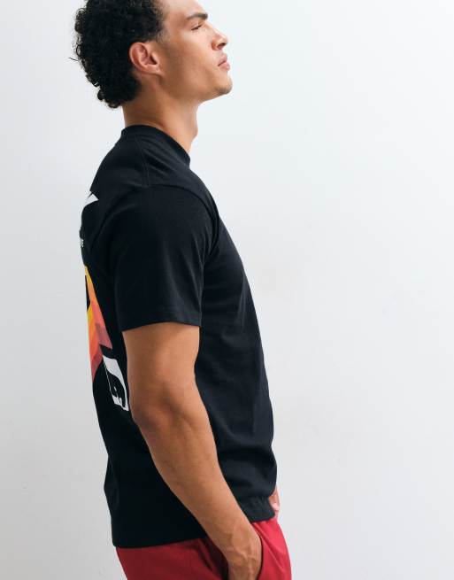 Obey VHS back graphic short sleeve t-shirt in black, 4 of 5