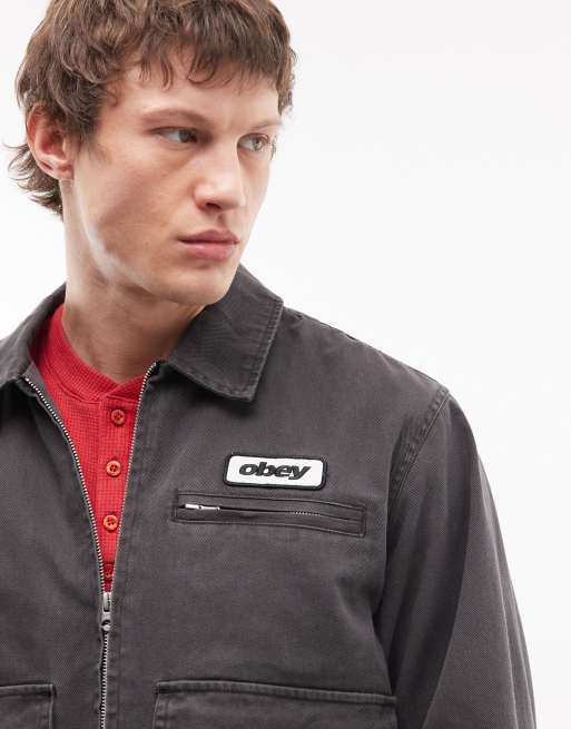 Obey - Walter - Utility jack in zwart, 3 van 5