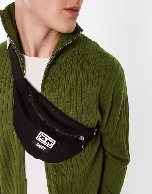 Obey - Wasted - Borsa a tracolla nera