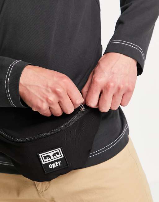 Obey - Wasted - Borsa a tracolla nera